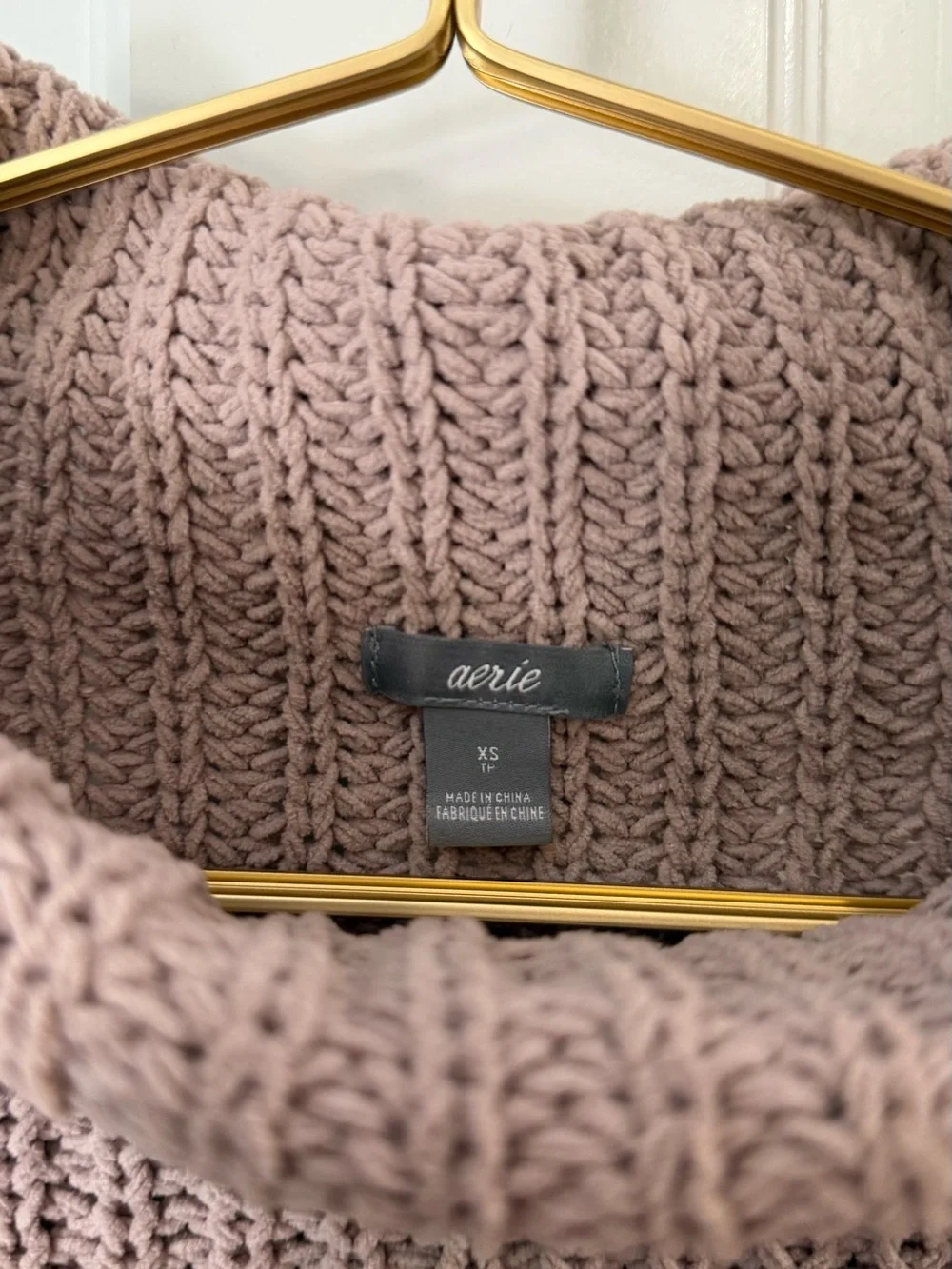 aerie Chunky Turtleneck Sweater Size XS